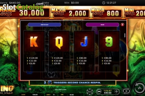 Скрин8. King of the Jungle (Ainsworth) слот