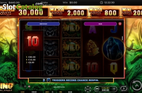 Скрин9. King of the Jungle (Ainsworth) слот