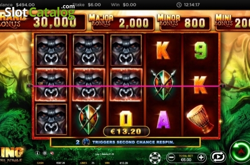 Скрин3. King of the Jungle (Ainsworth) слот