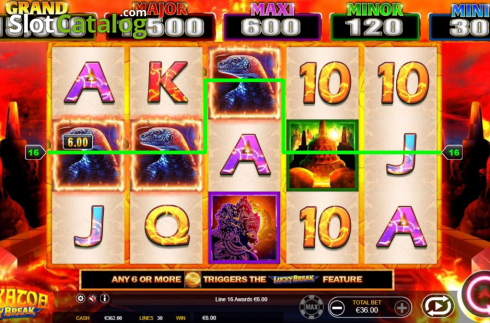Скрин3. Krakatoa Lucky Break слот
