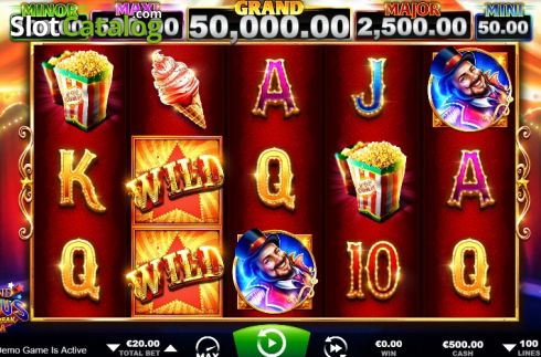 Скрин2. Grand Circus слот