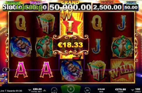 Скрин3. Grand Circus слот