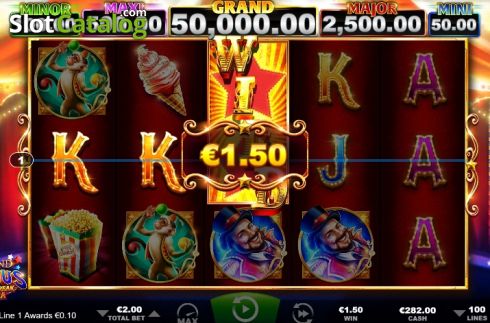 Скрин5. Grand Circus слот