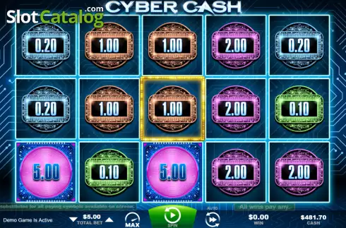Скрин2. Cyber Cash слот