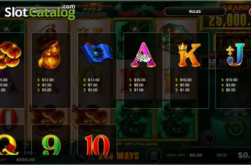 Скрин6. Treasure Spirits Dragon слот