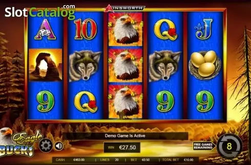 Скрин7. Eagle Bucks слот