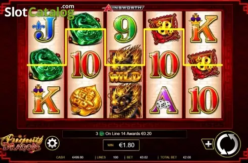 Скрин3. Prosperity Dragon (Ainsworth) слот