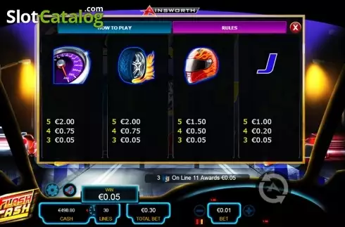 Скрин6. Flash Cash слот
