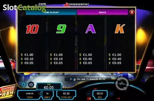 Скрин7. Flash Cash слот