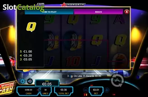 Скрин8. Flash Cash слот