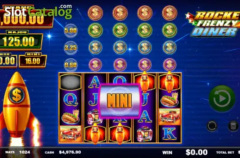 Скрин3. Rocket Frenzy Diner слот