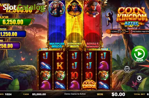 Скрин2. Coin Kingdom Aztec слот