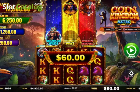 Скрин3. Coin Kingdom Aztec слот