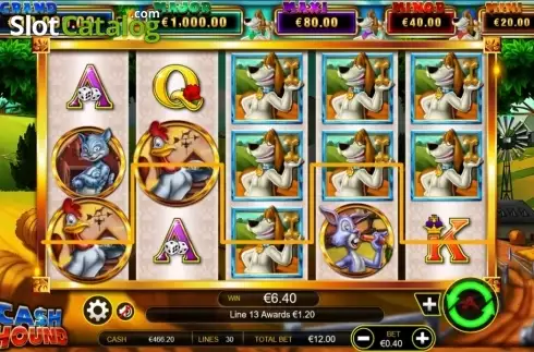 Скрин3. Cash Hound слот