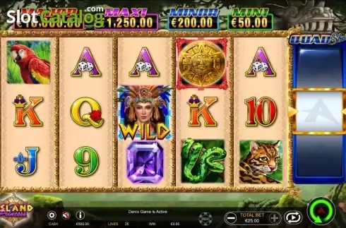Скрин8. Island Princess Quad Shot слот