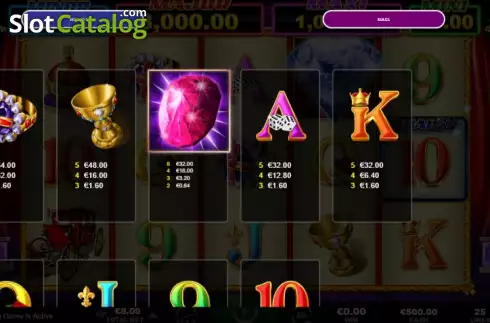 Скрин9. Royal Diamonds слот
