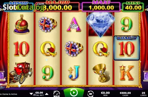 Скрин2. Royal Diamonds слот