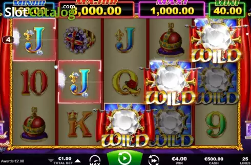 Скрин3. Royal Diamonds слот