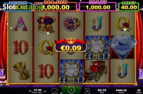 Скрин4. Royal Diamonds слот
