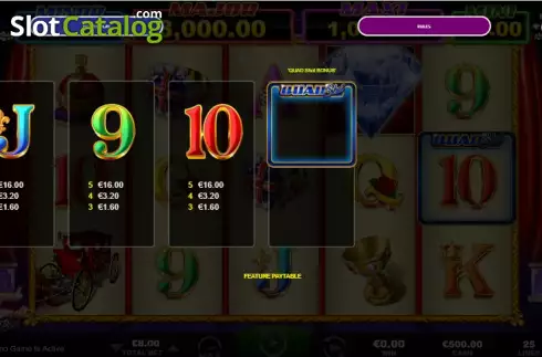 Скрин8. Royal Diamonds слот