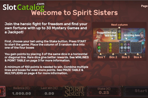 Скрин2. Spirit Sisters слот