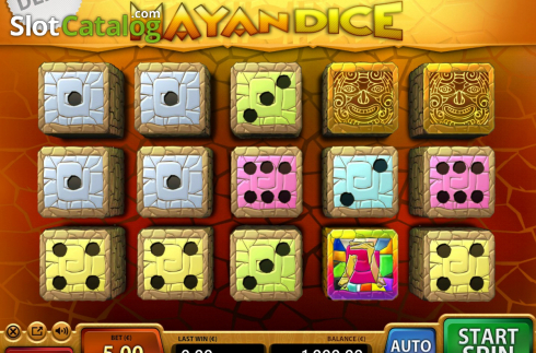 Скрин2. Mayan Dice слот