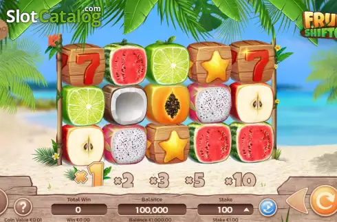 Скрин2. Fruit Shifter слот
