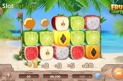 Скрин3. Fruit Shifter слот