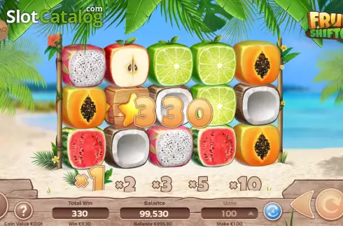 Скрин4. Fruit Shifter слот