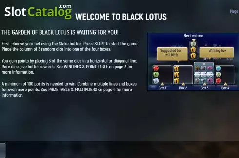 Скрин8. Black Lotus (Air Dice) слот