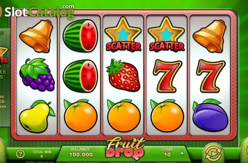Скрин2. Fruit Drop слот