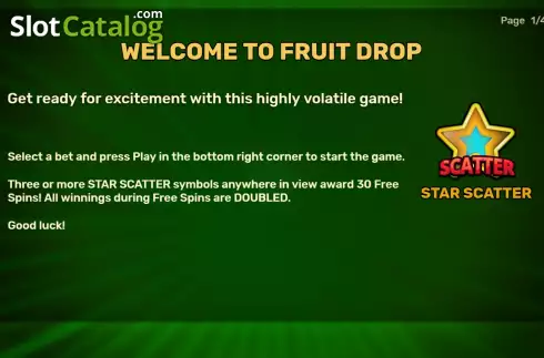 Скрин6. Fruit Drop слот