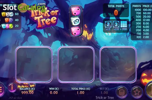 Скрин2. Trick or Tree слот