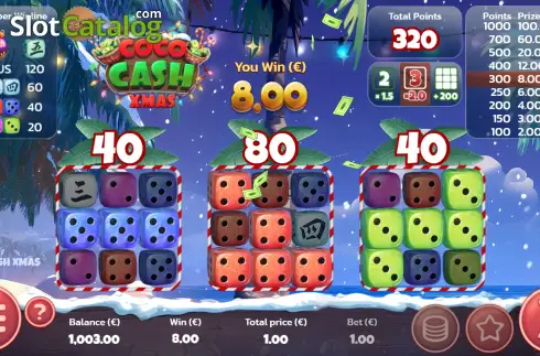 Скрин3. Coco Cash Xmas слот