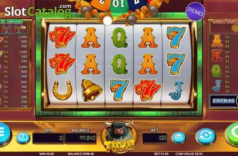 Скрин2. Lucky Wilds Toro слот