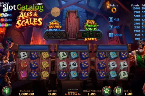Скрин2. FateQuest: Ales & Scales слот