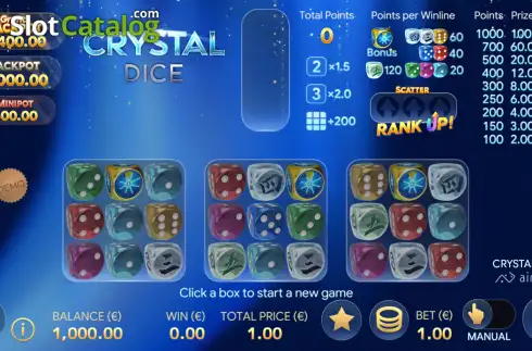 Скрин2. Crystal Dice слот