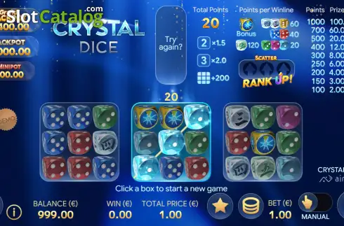 Скрин3. Crystal Dice слот