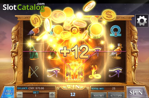 Скрин5. Pharaos Treasure (Aiwin Games) слот