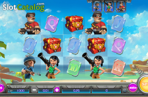 Скрин2. Boom Beach слот