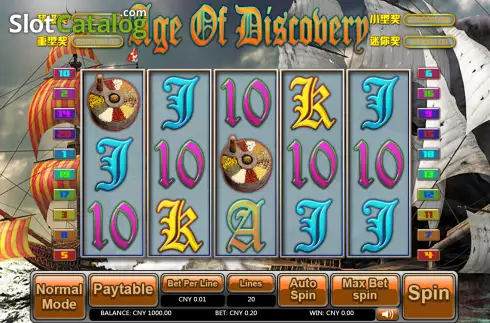 Скрин2. Age of Discovery (Aiwin Games) слот