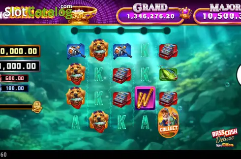 Скрин2. Bass Cash Deluxe King Millions слот