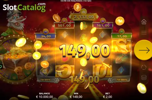 Скрин3. Give Me Gold: Rising Rewards слот
