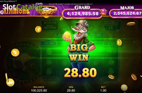 Скрин3. Give Me Gold: Rising Rewards King Millions слот