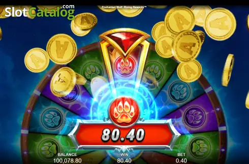 Скрин3. Enchanted Wolf: Rising Rewards слот
