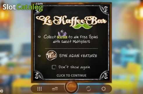 Скрин2. Le Kaffee Bar слот