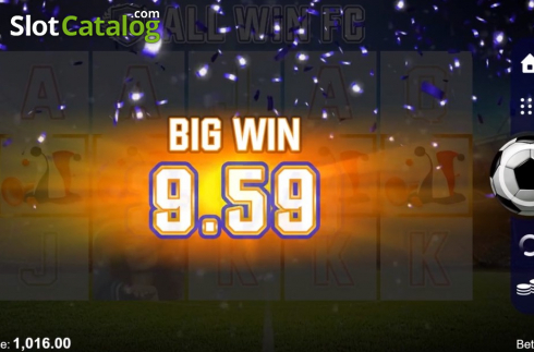 Скрин3. All Win FC слот