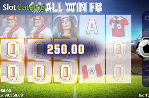 Скрин6. All Win FC слот