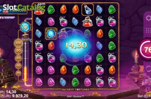 Скрин6. Alchemy Fortunes слот