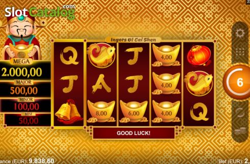 Скрин9. Ingots of Cai Shen слот